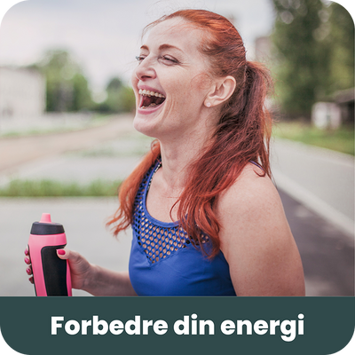 Øger energiniveauet i kroppen